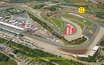 vista aérea <b>tribuna G</b>, Circuit de Catalunya Montmelo